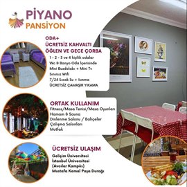 Avclar zel Piyano Erkek Pansiyonu
