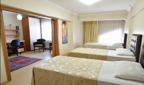 Ankara - ankaya, Tfekiolu Erkek renci Yurtlar Kurtulu ubesi - 3 Kiilik Oda - SUT