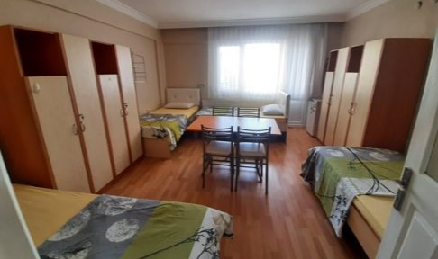 zmir - Bornova, zel Bornova Erkek renci Yurdu - 4 Kiilik Oda