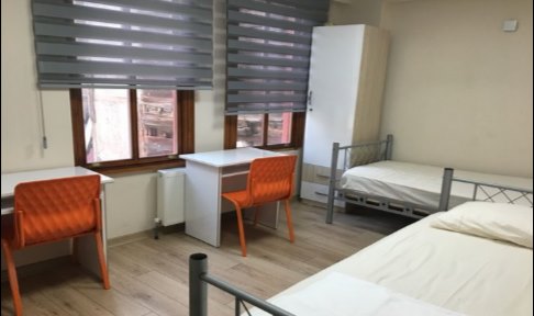 stanbul - Fatih, Sabiha Hanm - Vezneciler Erkek renci Yurdu - 2 Kiilik Oda