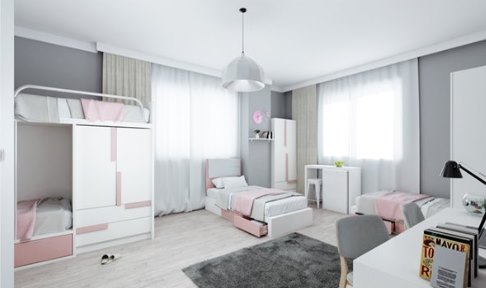 stanbul - Maltepe, Academic House nci Kz Yurdu (Kadky) - 4 Kiilik Oda