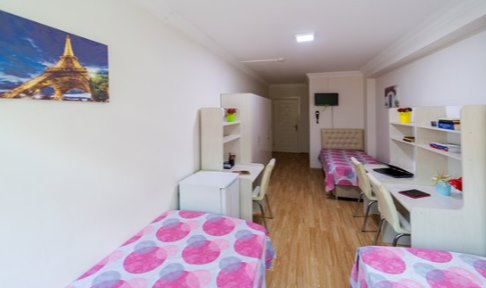 stanbul - ili, Turkuaz Mecidiyeky Kz renci Yurdu - 3 Kiilik Oda