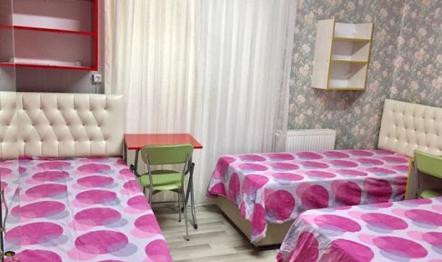 stanbul - Beyolu, Turkuaz Stlce Kz renci Yurdu - 3 Kiilik Oda