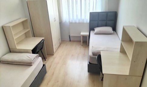 Konya - Seluklu, zzet elik Erkek renci Yurdu - 2 Kiilik Oda